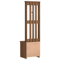 Produktbild för Hallgran "SANDNES" 45x40x159,5 cm massiv trä furu