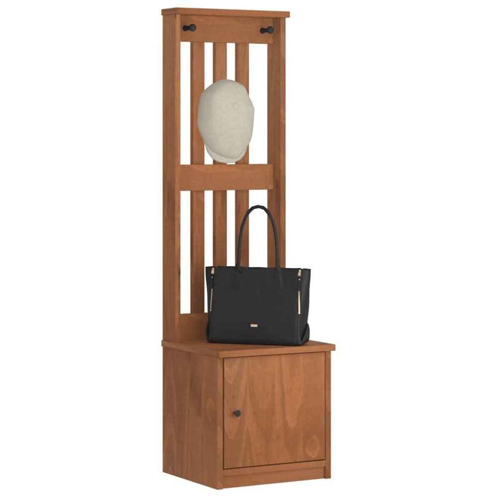 Produktbild för Hallgran "SANDNES" 45x40x159,5 cm massiv trä furu