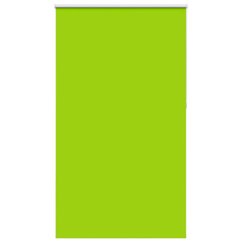 vidaXL Rullgardin mörkläggning blad grön 140x210 cm tyg bredd 136,6 cm - Gardiner & Persienner