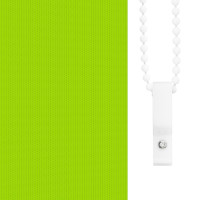 Produktbild för Rullgardin mörkläggning blad grön 140x230 cm tyg bredd 136,6 cm