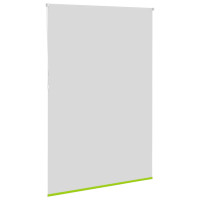 Produktbild för Rullgardin mörkläggning blad grön 155x230 cm tyg bredd 151,6 cm