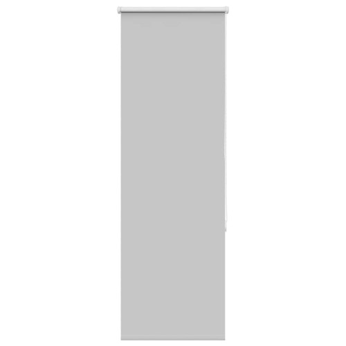 vidaXL Rullgardin mörkläggning ljusgrå 55x150 cm tyg bredd 50,7 cm