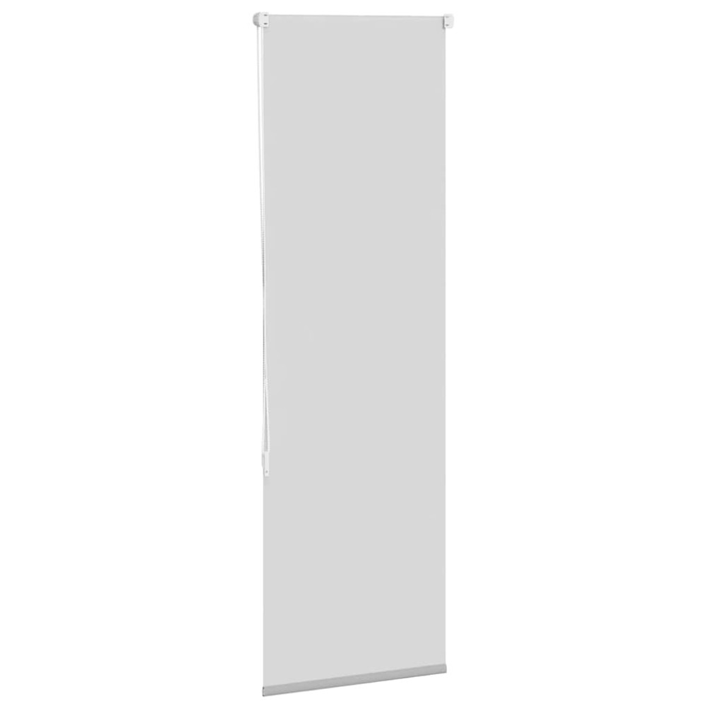 Produktbild för Rullgardin mörkläggning ljusgrå 55x150 cm tyg bredd 50,7 cm