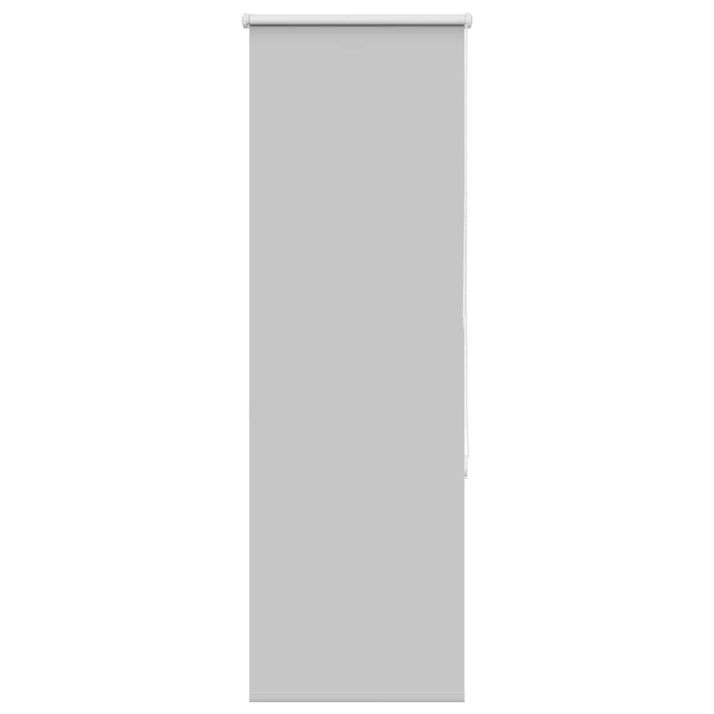 Produktbild för Rullgardin mörkläggning ljusgrå 60x150 cm tyg bredd 55,7 cm