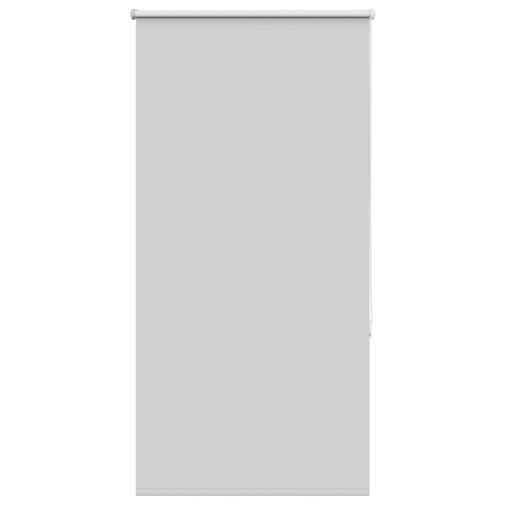 Produktbild för Rullgardin mörkläggning ljusgrå 65x150 cm tyg bredd 60,7 cm