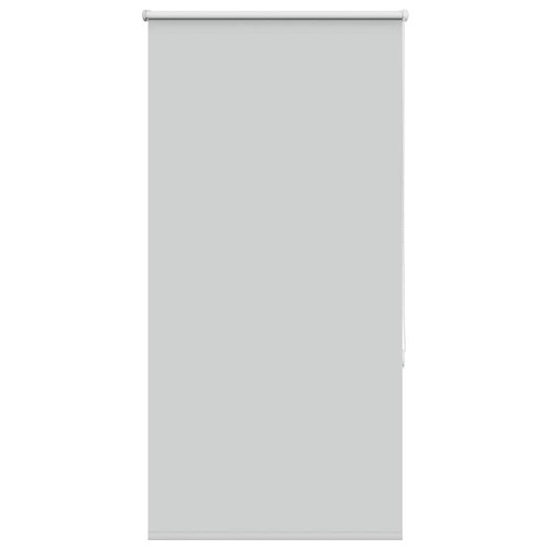 vidaXL Rullgardin mörkläggning ljusgrå 85x150 cm tyg bredd 80,7 cm