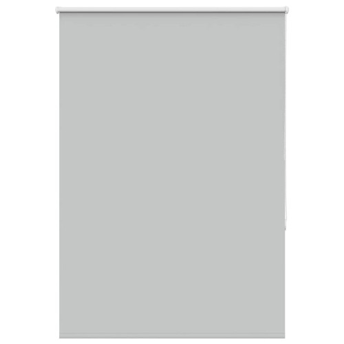 vidaXL Rullgardin mörkläggning ljusgrå 100x150 cm tyg bredd 95,7 cm