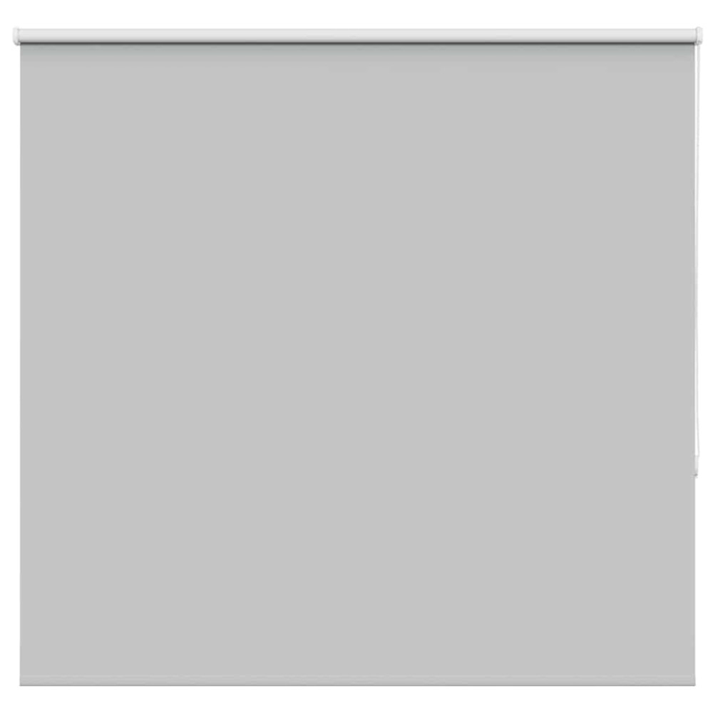 Produktbild för Rullgardin mörkläggning ljusgrå 155x150 cm tyg bredd 151,6 cm