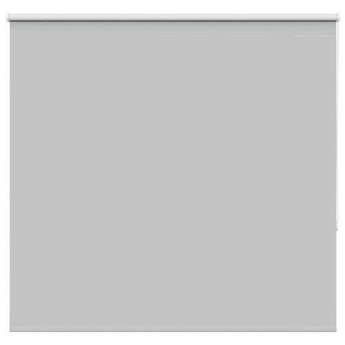 vidaXL Rullgardin mörkläggning ljusgrå 160x150 cm tyg bredd 156,6 cm