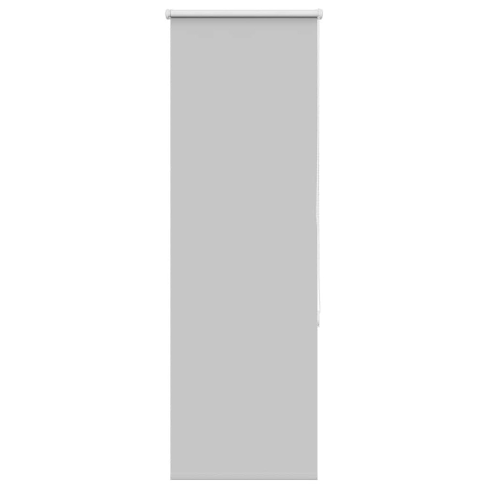 Produktbild för Rullgardin mörkläggning ljusgrå 60x175 cm tyg bredd 55,7 cm