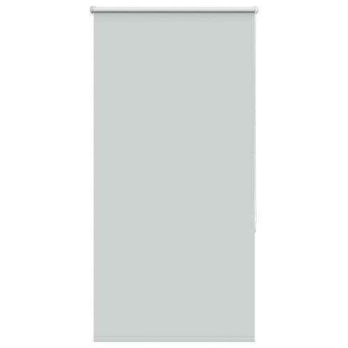 vidaXL Rullgardin mörkläggning ljusgrå 80x175 cm tyg bredd 75,7 cm
