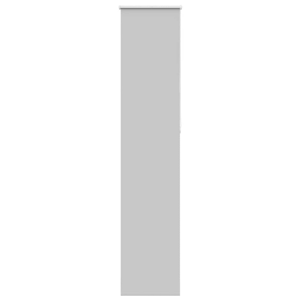 Produktbild för Rullgardin mörkläggning ljusgrå 60x210 cm tyg bredd 55,7 cm