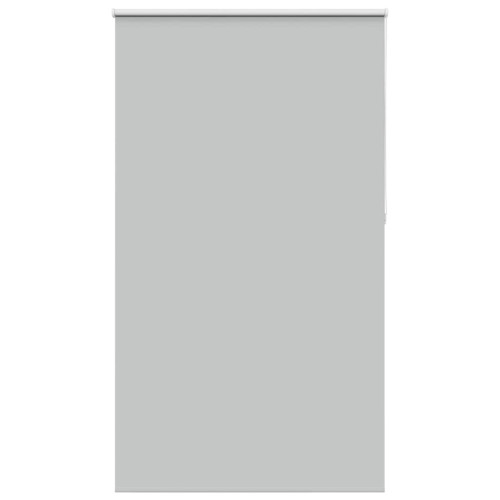 vidaXL Rullgardin mörkläggning ljusgrå 130x210 cm tyg bredd 126,6 cm