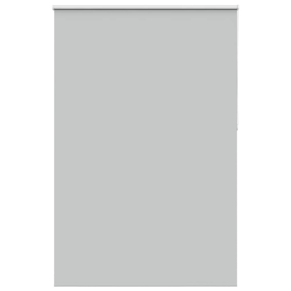 Produktbild för Rullgardin mörkläggning ljusgrå 150x210 cm tyg bredd 146,6 cm