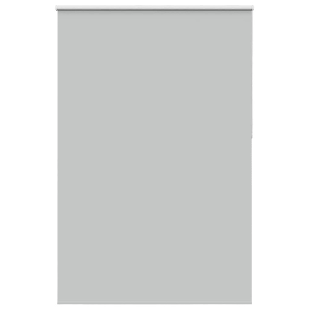 Produktbild för Rullgardin mörkläggning ljusgrå 160x210 cm tyg bredd 156,6 cm