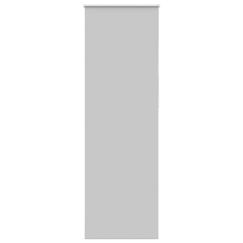 vidaXL Rullgardin mörkläggning ljusgrå 65x230 cm tyg bredd 60,7 cm