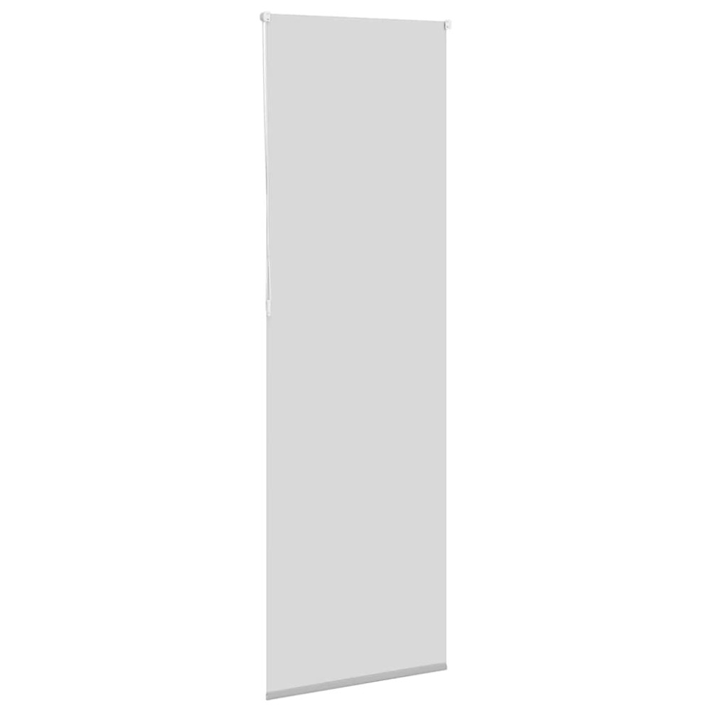 Produktbild för Rullgardin mörkläggning ljusgrå 65x230 cm tyg bredd 60,7 cm