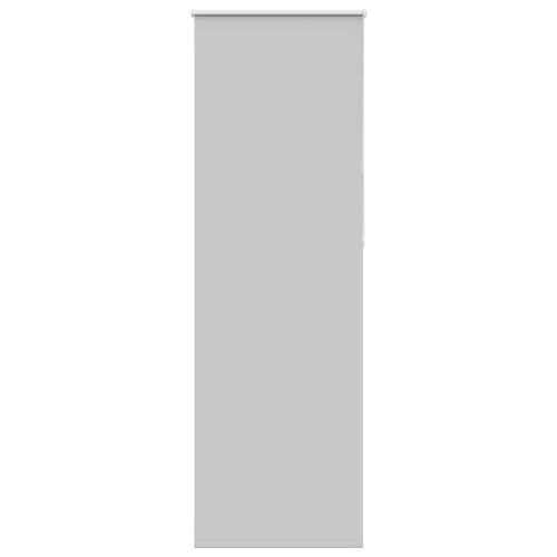 vidaXL Rullgardin mörkläggning ljusgrå 70x230 cm tyg bredd 65,7 cm