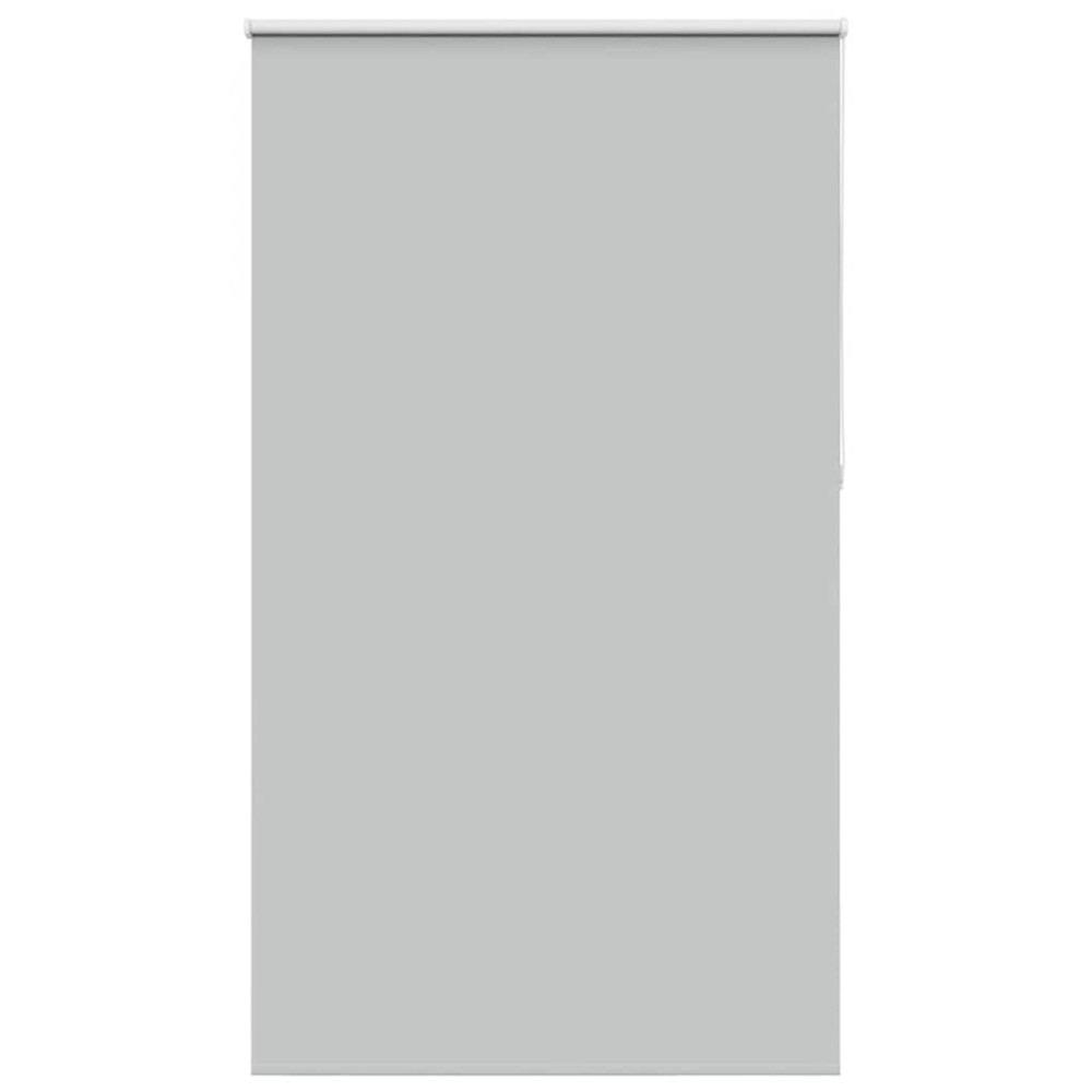 Produktbild för Rullgardin mörkläggning ljusgrå 120x230 cm tyg bredd 116,6 cm