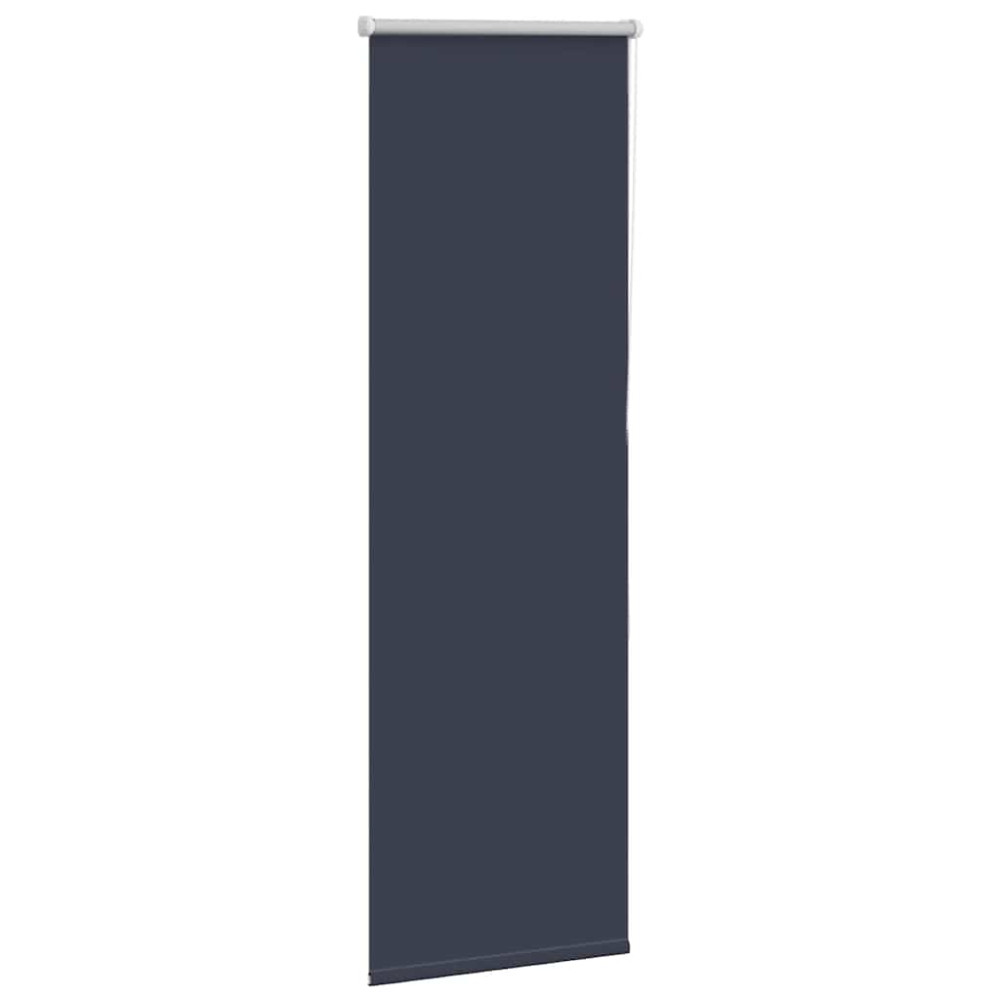 Produktbild för Rullgardin mörkläggning marin 40x130 cm tyg bredd 35,7 cm