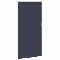 Produktbild för Rullgardin mörkläggning marin 80x130 cm tyg bredd 75,7 cm