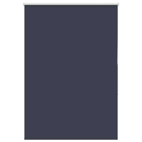 vidaXL Rullgardin mörkläggning marin 100x130 cm tyg bredd 95,7 cm