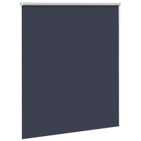 Produktbild för Rullgardin mörkläggning marin 130x130 cm tyg bredd 126,6 cm