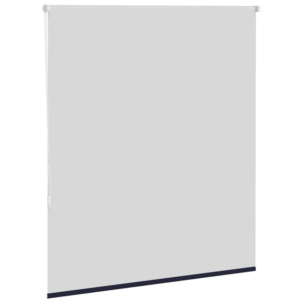 Produktbild för Rullgardin mörkläggning marin 130x130 cm tyg bredd 126,6 cm