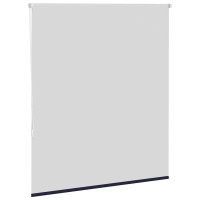 Produktbild för Rullgardin mörkläggning marin 130x130 cm tyg bredd 126,6 cm