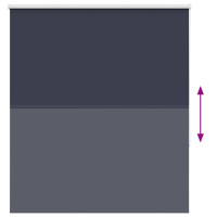 Produktbild för Rullgardin mörkläggning marin 135x130 cm tyg bredd 131,6 cm