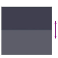 Produktbild för Rullgardin mörkläggning marin 165x130 cm tyg bredd 161,6 cm