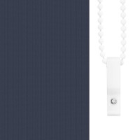 Produktbild för Rullgardin mörkläggning marin 50x150 cm tyg bredd 45,7 cm