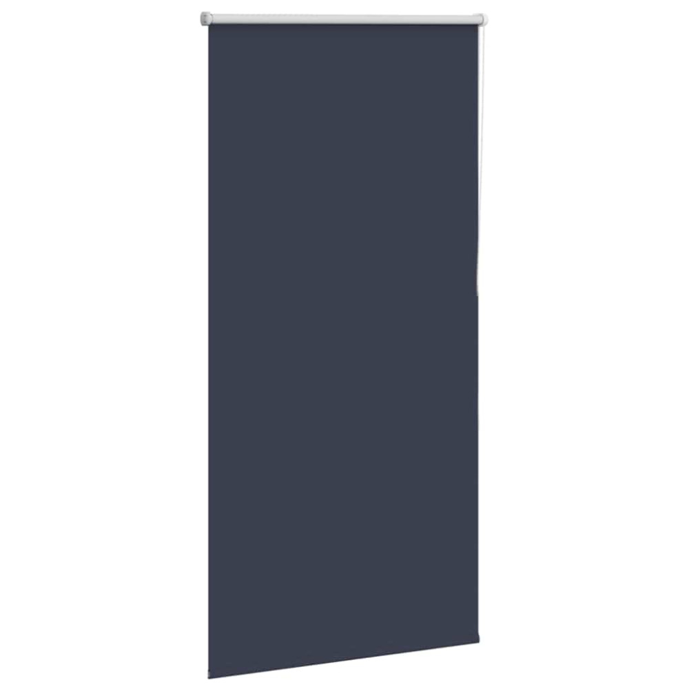 Produktbild för Rullgardin mörkläggning marin 80x150 cm tyg bredd 75,7 cm
