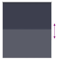 Produktbild för Rullgardin mörkläggning marin 125x150 cm tyg bredd 121,6 cm