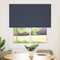 Produktbild för Rullgardin mörkläggning marin 135x150 cm tyg bredd 131,6 cm