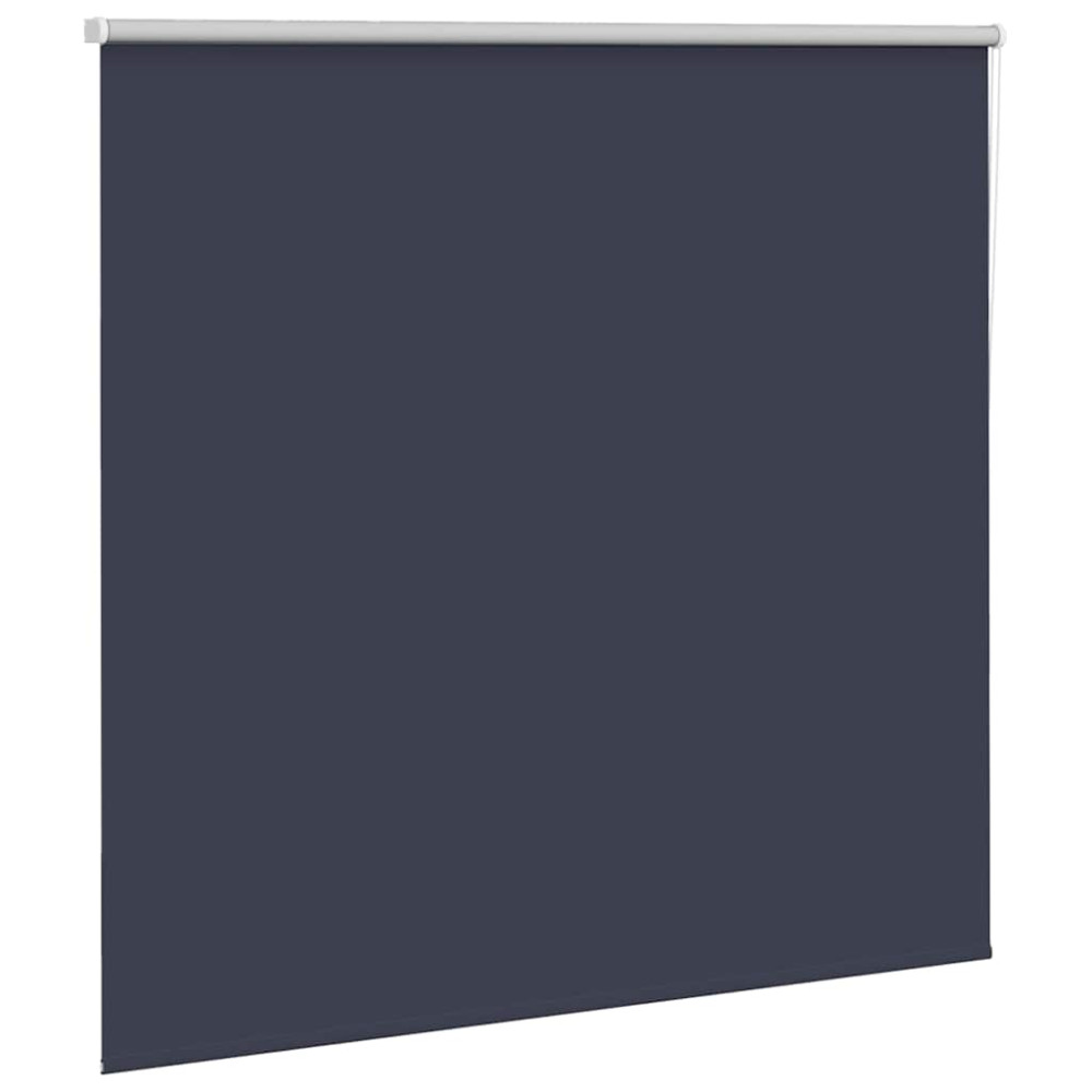 Produktbild för Rullgardin mörkläggning marin 150x150 cm tyg bredd 146,6 cm