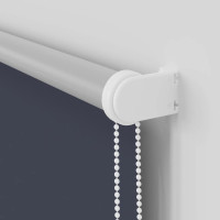 Produktbild för Rullgardin mörkläggning marin 165x150 cm tyg bredd 161,6 cm