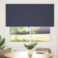 Produktbild för Rullgardin mörkläggning marin 160x175 cm tyg bredd 156,6 cm