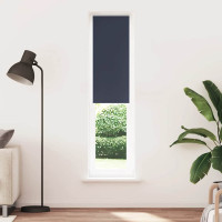 Produktbild för Rullgardin mörkläggning marin 50x210 cm tyg bredd 45,7 cm