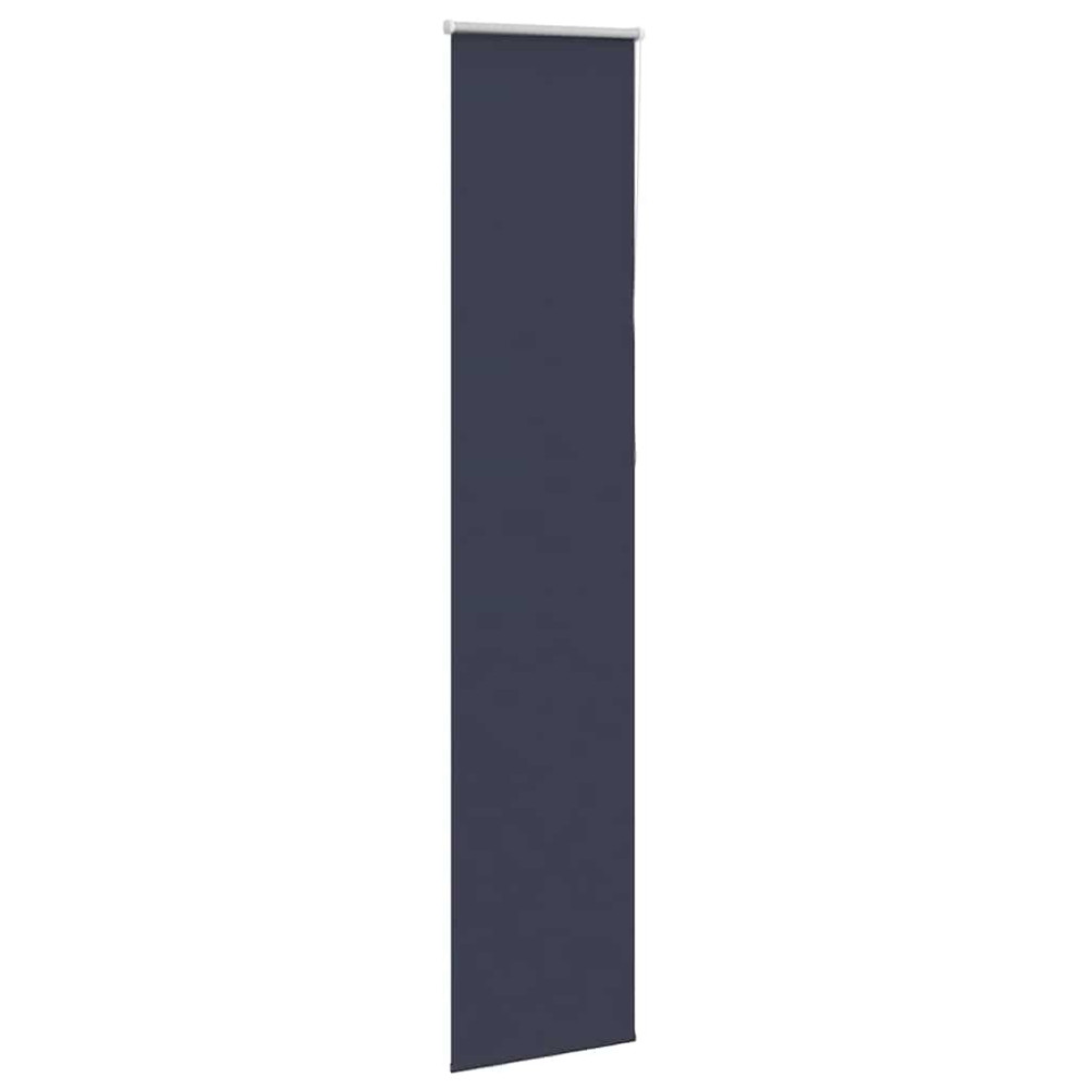 Produktbild för Rullgardin mörkläggning marin 50x210 cm tyg bredd 45,7 cm