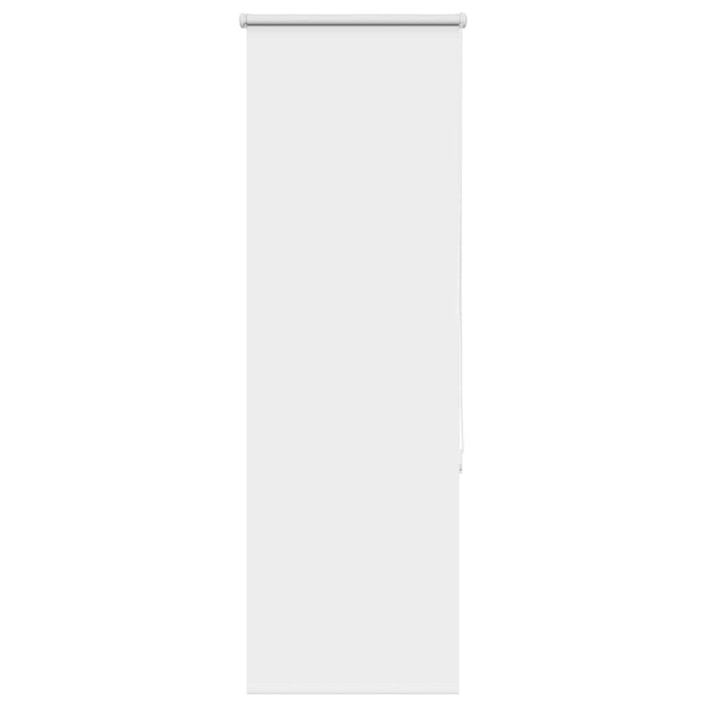 Produktbild för Rullgardin mörkläggning vit 60x150 cm tyg bredd 55,7 cm