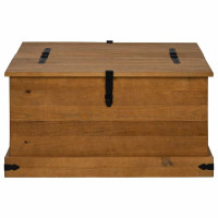 Produktbild för Förvaringskista HALDEN 91x91x47 cm massiv trä furu
