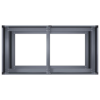 Produktbild för Planteringskärl antracit 80x40x80 cm kallvalsat stål