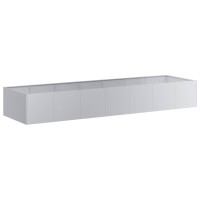 Produktbild för Planteringskärl 280x80x40 cm galvaniserat stål
