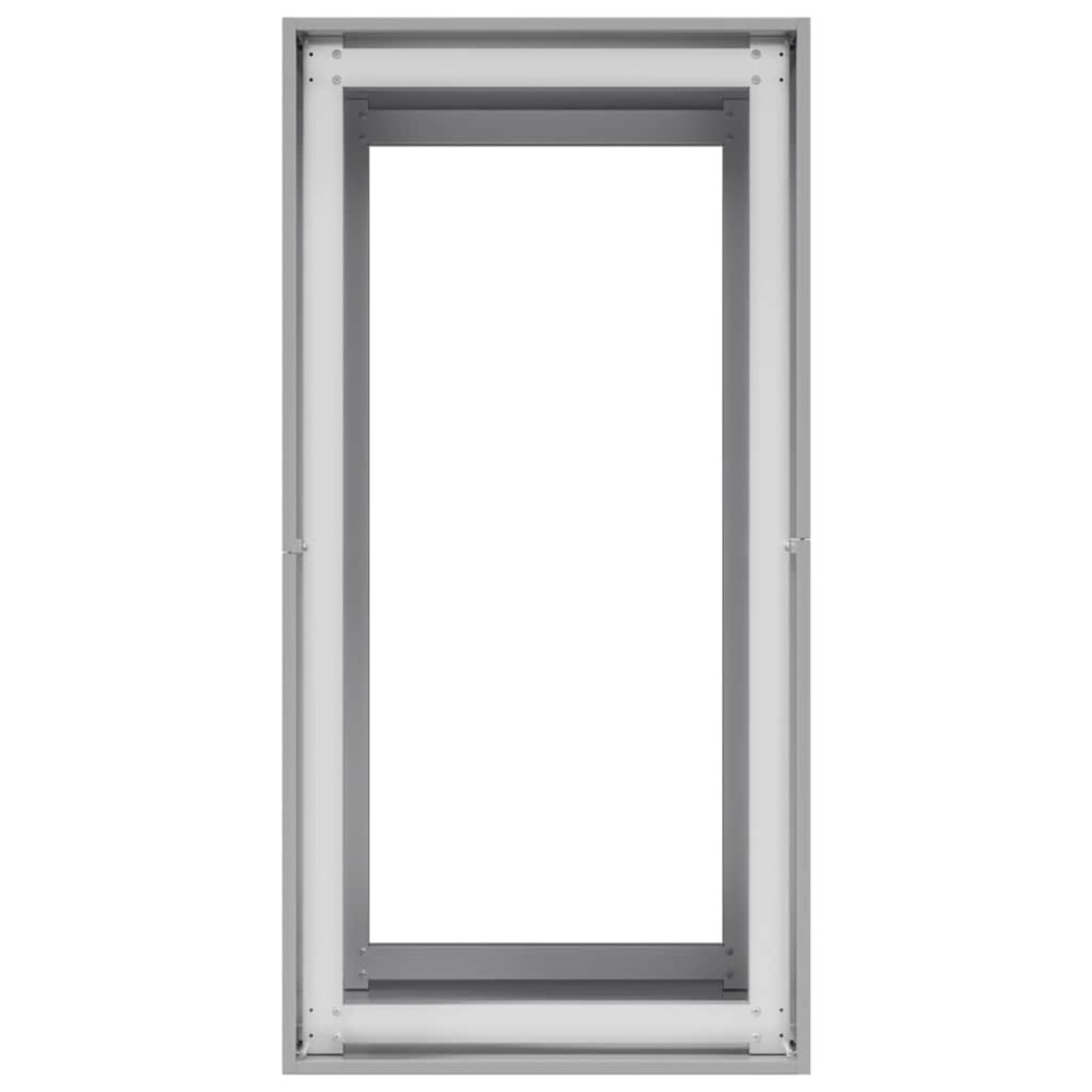Produktbild för Planteringskärl 40x80x80 cm galvaniserat stål