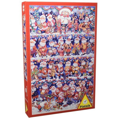 Piatnik Humor Ruyer Christmas Chaos, Pussel, 1000 bitar, Piatnik