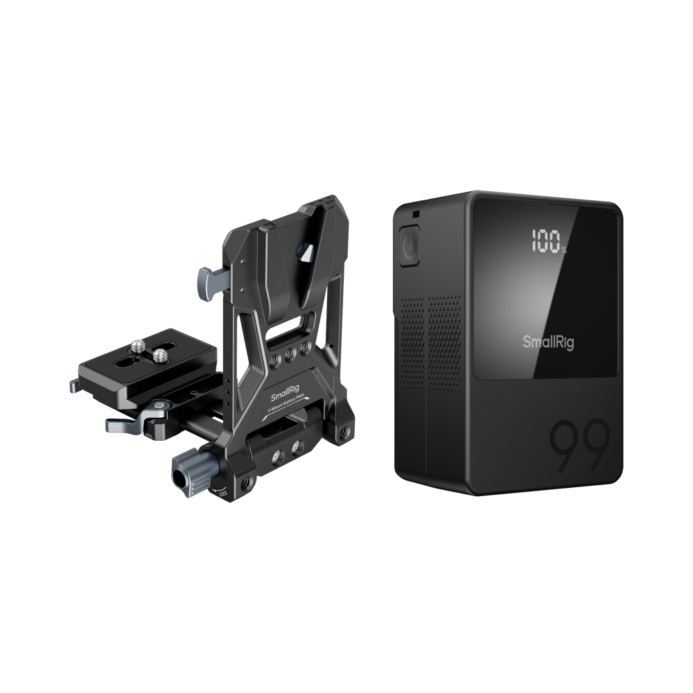 Produktbild för SmallRig 5048 VB99 mini V Mount Battery Kit (3580 + 4064)