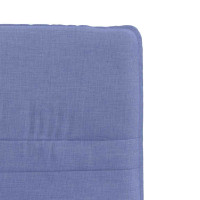 Produktbild för Matstolar 4 st Jeans blått tyg