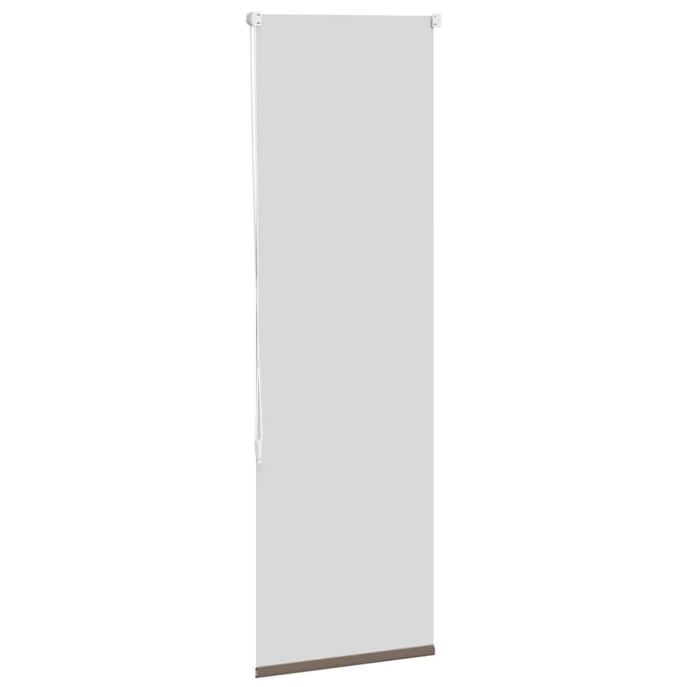 Produktbild för Mörkläggningsgardin kaffe 60x130 cm tyg bredd 55,7 cm polyester