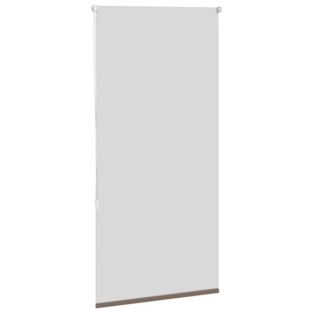 Produktbild för Mörkläggningsgardin kaffe 70x130 cm tyg bredd 65,7 cm polyester